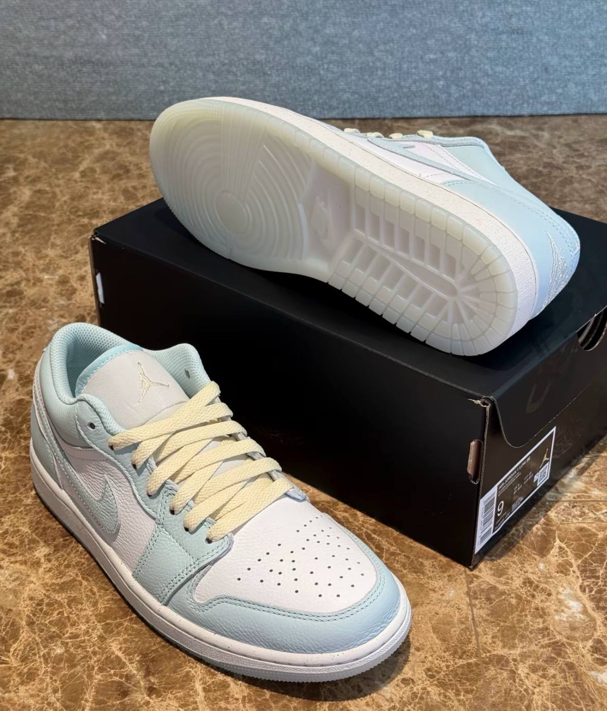 Nike Air Jordan 1 Low SE 冰川藍 果凍底 休閒鞋 男鞋 HJ5999-400